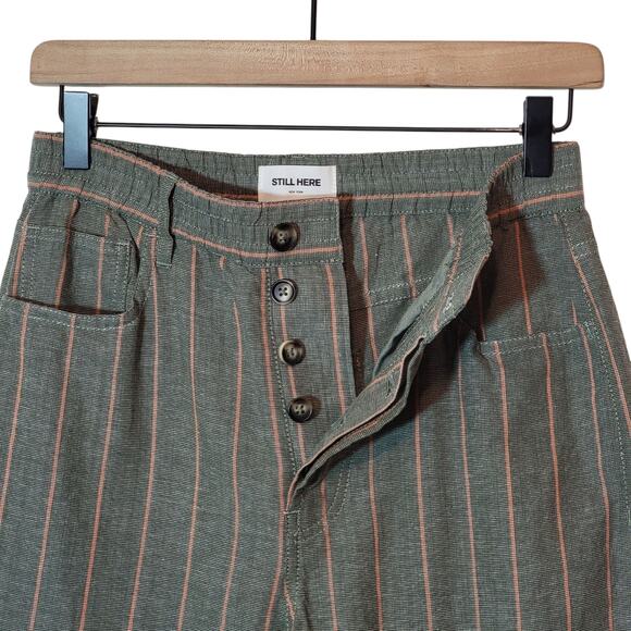 Striped Wide Leg Pants - Picture 5 of 15